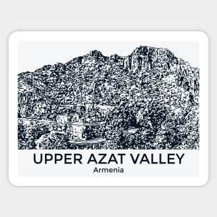 Upper Azat Valley - Armenia Sticker